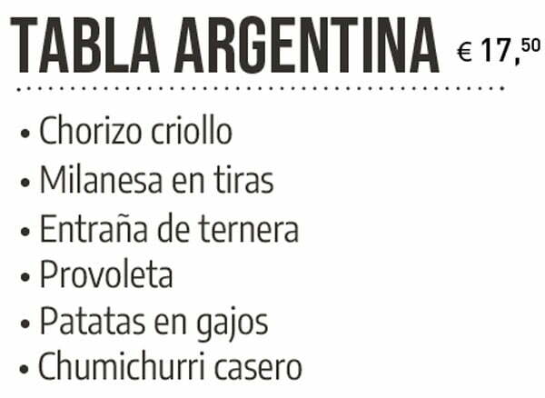 tabla argentina compartir