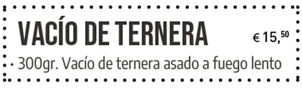 carne argentina vacio ternera eixample