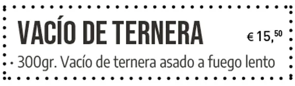 carne argentina vacio ternera eixample