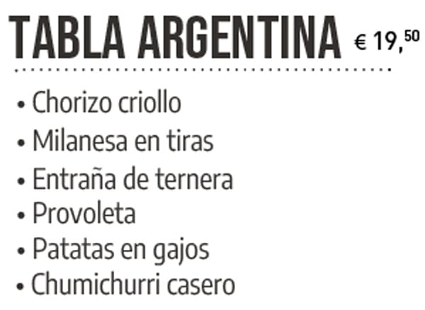 tabla argentina compartir carnes